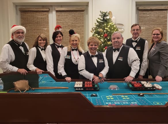 Holiday Casino Parties are a hit